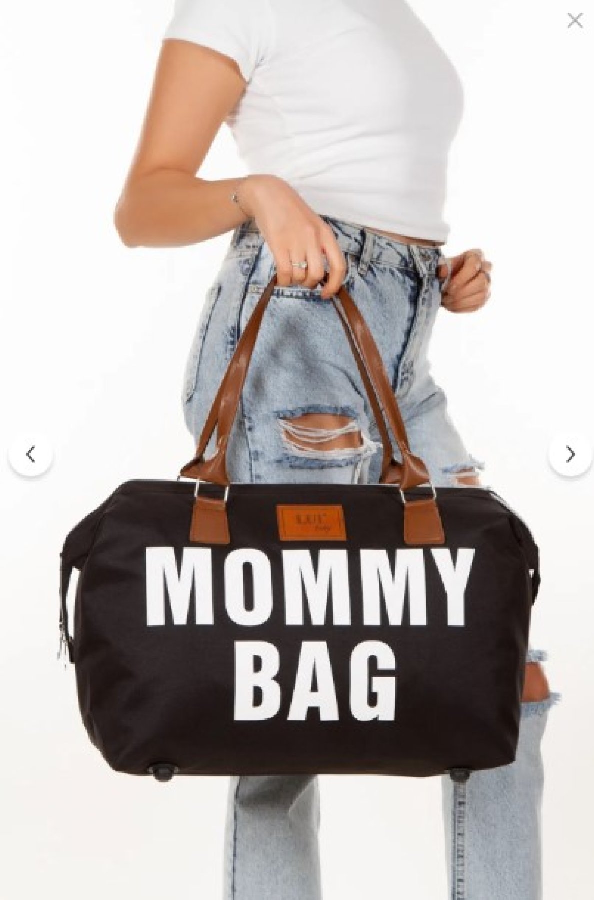 L&M LEGAS MODA Mommy Bag Anne Bebek Bakım Çantası Termal Biberonlu - GRİ